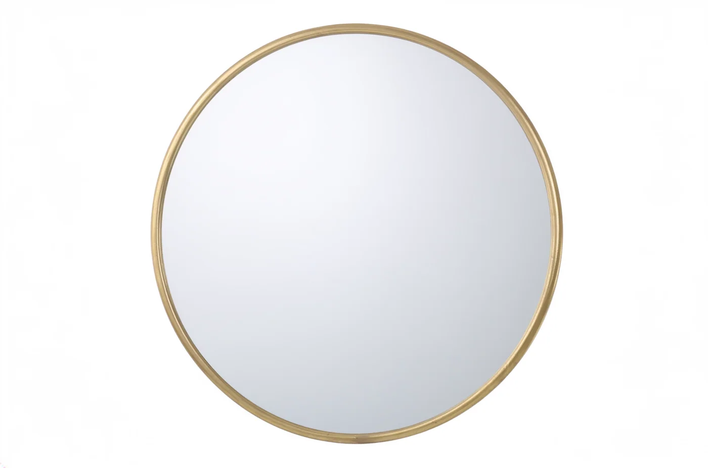 39 Gold Round Mirror