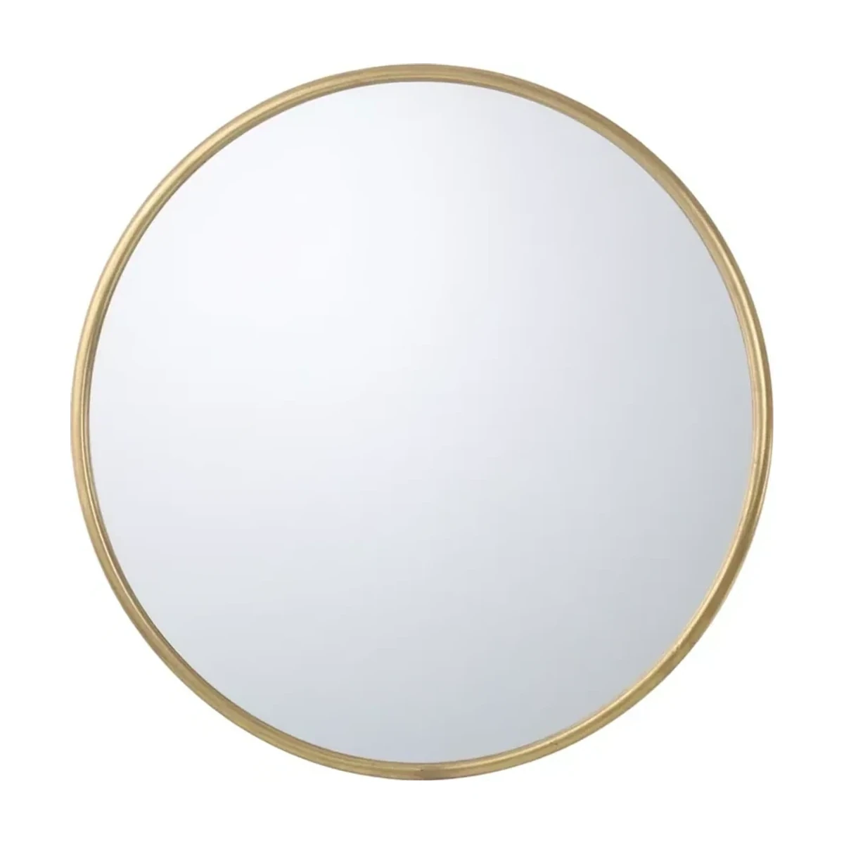 39 Gold Round Mirror