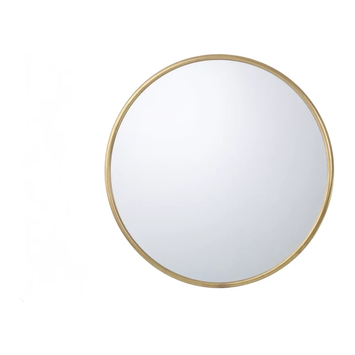 39 Gold Round Mirror