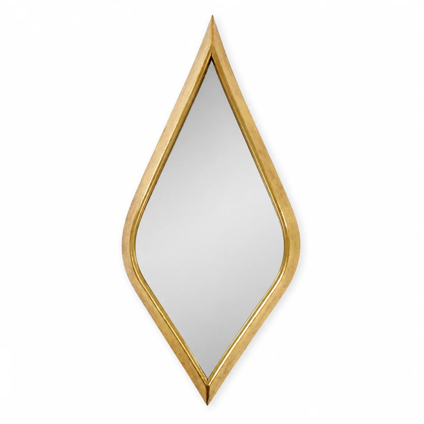 Gold Teardrop Mirror