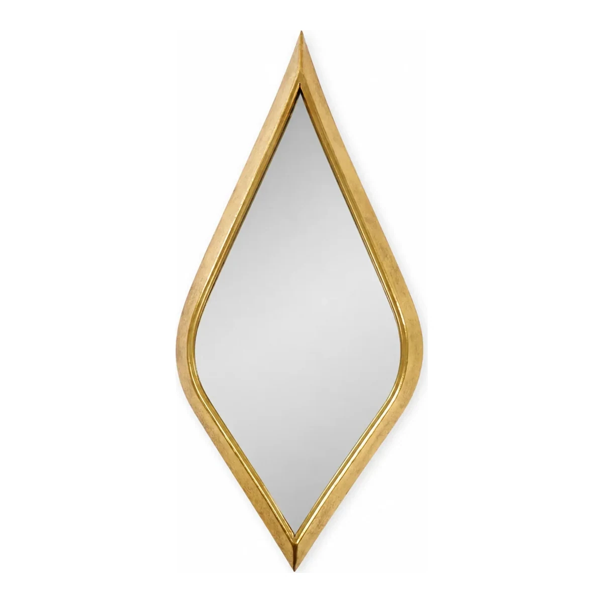 Gold Teardrop Mirror