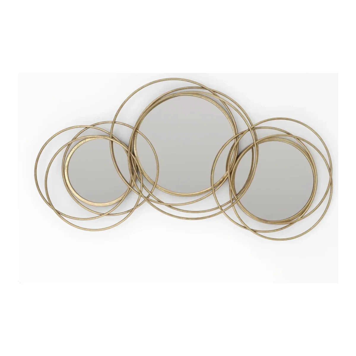 Irregular Three Circle Mirror